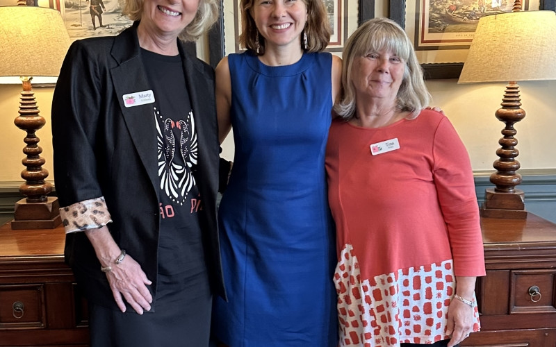 Marty Gibbons, Katie Wyatt, and Tina Arno