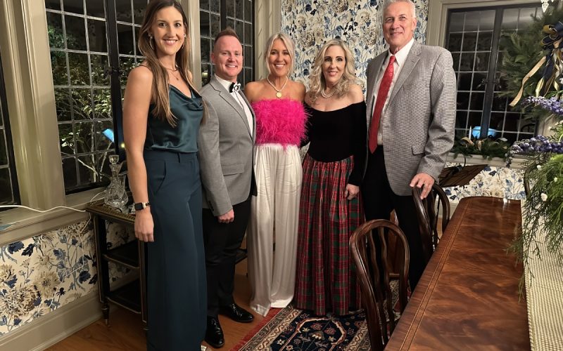 Owners Glenn and Pat Phillips and family