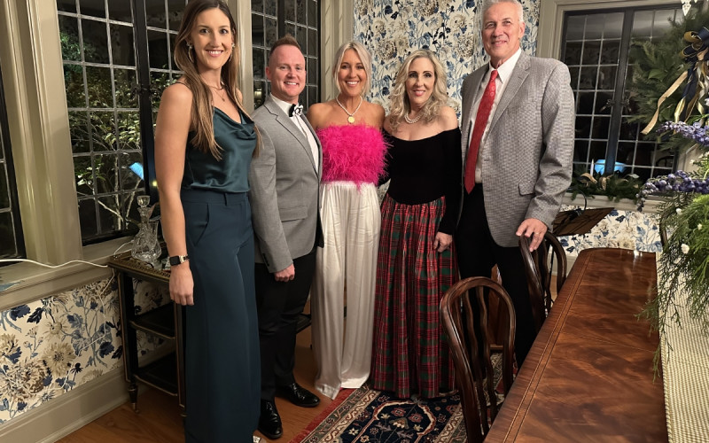 Owners Glenn and Pat Phillips and family