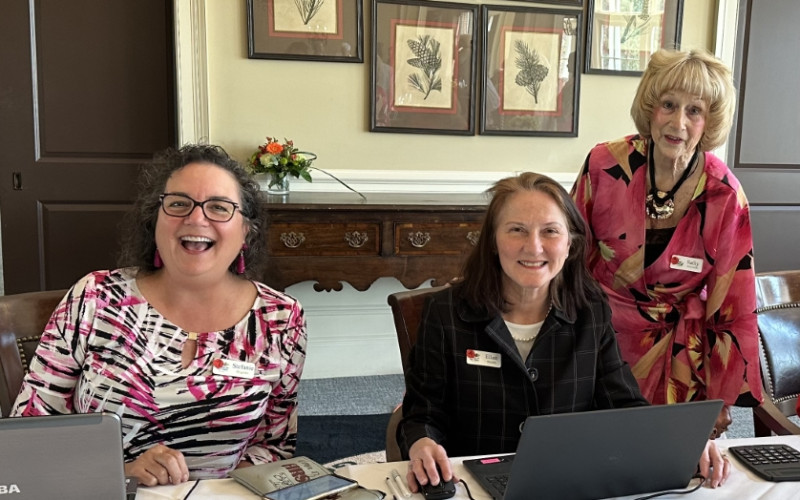 Stefanie, Ellen and Kathy