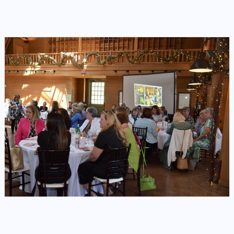 Guests enjoying the show